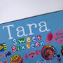 Personalised Sweet Sixteen Birthday Milestone Tin, thumbnail 2 of 6