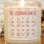 Advent Calendar Personalised Family Advent Candle, thumbnail 7 of 9