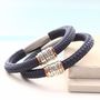 Personalised Men's Para Copper And Silver Bracelet, thumbnail 4 of 11