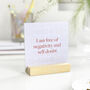 Positive Daily Affirmation Card Bundle With Holder, thumbnail 2 of 9