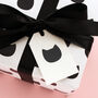 Black Cat Wrapping Paper, thumbnail 6 of 7
