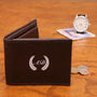 Personalised Wallet With Wreath Design In Box, thumbnail 1 of 5