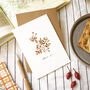 Cream Dainty Simple Rose Thank You Card, thumbnail 2 of 3