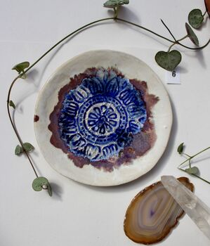 Recycled Glass Decorative Ceramic Bowl, 7 of 10