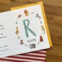 Personalised Alphabet Initial Name Card, thumbnail 3 of 6