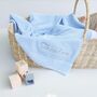 Personalised Knitted Cotton Baby Blanket, thumbnail 4 of 12