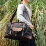 Canvas Holdall Duffel Bag, thumbnail 2 of 12