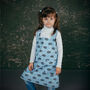 Kids Rainbow Apron | No Ties Cotton Pinafore, thumbnail 5 of 12