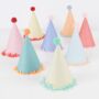 Colourful Large Party Hats X Eight, thumbnail 6 of 6