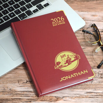 Personalised Motorsport Design Diary A5 Or A4, 3 of 12