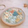 Pastel Blooms Embroidery Pattern, thumbnail 1 of 6