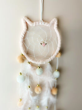 New Born Baby Room Gifts, Pink Good Dream Catcher, 3 of 6