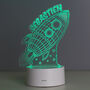 Personalised Rocket LED Colour Changing Night Light, thumbnail 1 of 9