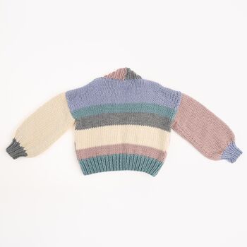 Hannah Chunky Cardigan Easy Knitting Kit, 8 of 11