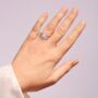 Remi Lab Grown Diamond Engagement Ring Or Bridal Set, thumbnail 10 of 11