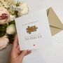 Perfect Fit Jigsaw Love Gold Foil Luxury Card, thumbnail 1 of 3