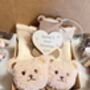 Baby's First Christmas Gift Box, Teddy Christmas Tree Ornament For Baby, thumbnail 10 of 10