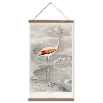 Vintage Flamingo Giclée Wall Art, 2 of 4