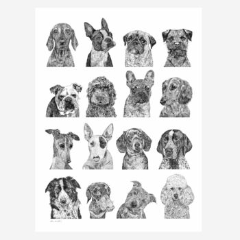 Dog Collection Print, 2 of 4