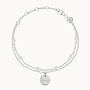 Personalised Double Chain Bracelet, thumbnail 4 of 5