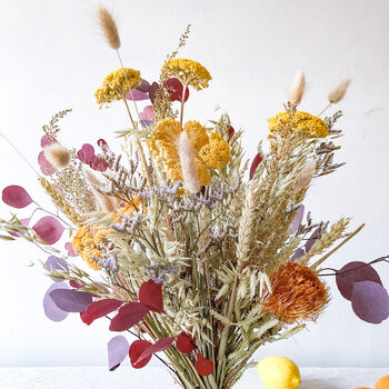 Eucalyptus And Banksia Dried Flower Bouquet, 2 of 5