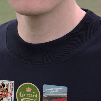Liverpool Beer Mats Oversized T Shirt, 8 of 10