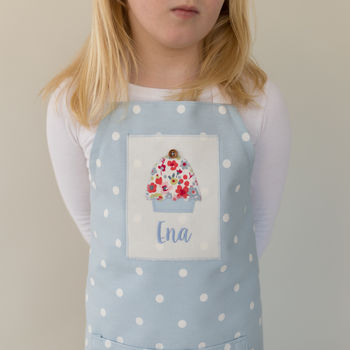 Handmade Personalised Embroidered Apron, 10 of 12