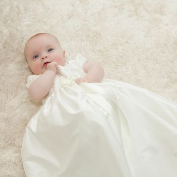 Girls Christening Gown Lily By Adore Baby