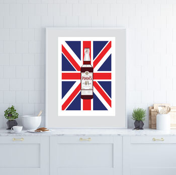 Personalised 'Number One Pimm's Drinkers' Print, 2 of 5