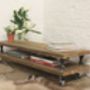 Cassie Reclaimed Scaffolding Board Coffee Table, thumbnail 1 of 5