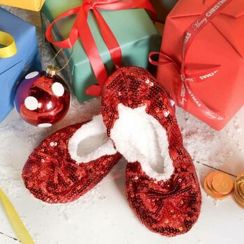 Sparkle Sequin Slippers, 2 of 5