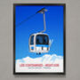 Les Contamines Montjoie Ski Resort Poster, thumbnail 1 of 6