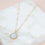 Barcelona June Birthstone Necklace Moonstone, thumbnail 1 of 5
