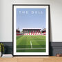 Southampton The Dell Milton Road End Poster, thumbnail 3 of 7