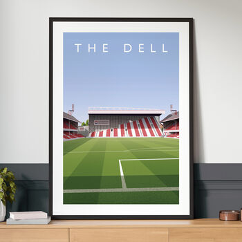 Southampton The Dell Milton Road End Poster, 3 of 7