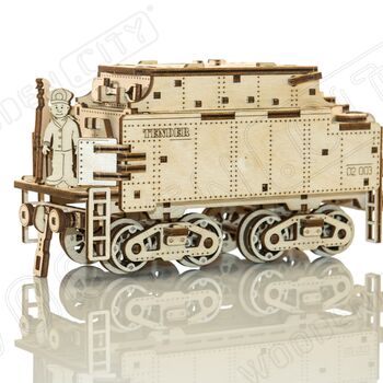 Build Your Own Moving Model Steam Locomotive By U Gears, 11 of 12