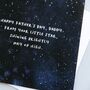 Father's Day Little Star Card From Heaven, thumbnail 2 of 3