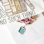 Book Lovers Mini Letterbox Gift Booktok Keyring And Bag, thumbnail 2 of 3