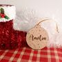 Personalised Christmas Bauble Decoration, thumbnail 2 of 3