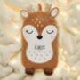 Personalised Reindeer Hot Water Bottle, thumbnail 1 of 4