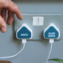 Personalised Leather Charger Patches, thumbnail 2 of 11