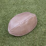 Personalised Luxury Leather Rugby Ball Wash Bag, thumbnail 12 of 12