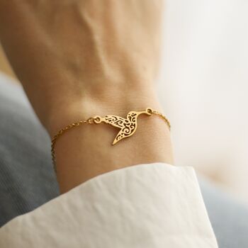 Retirement Gift For Her, Hummingbird Bracelet, 3 of 8