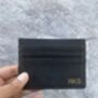 Personalised Vegan Leather Card Holder, thumbnail 1 of 2