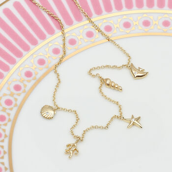 Silver Or 18ct Gold Plated 'Under The Sea' Necklace, 2 of 6