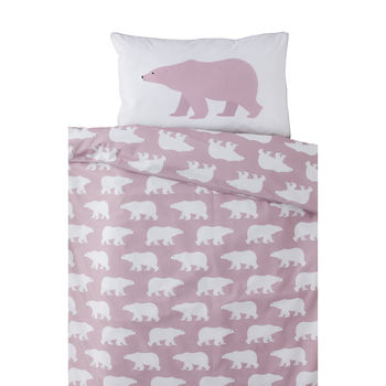 Polar Bear Print Children's Bedding Set, 5 of 6