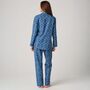 Women's 'Marrakesh' Paisley Crisp Cotton Pyjama Set, thumbnail 3 of 4