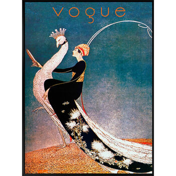 Vogue Ride The Peacock, Canvas Art, 4 of 6
