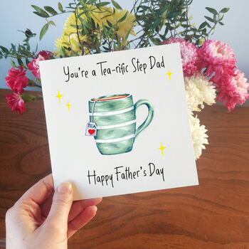 Personalised Tea Father's Day Card, 2 of 4