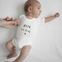 Personalised Baby's Name Announcement Bodysuit, thumbnail 1 of 3